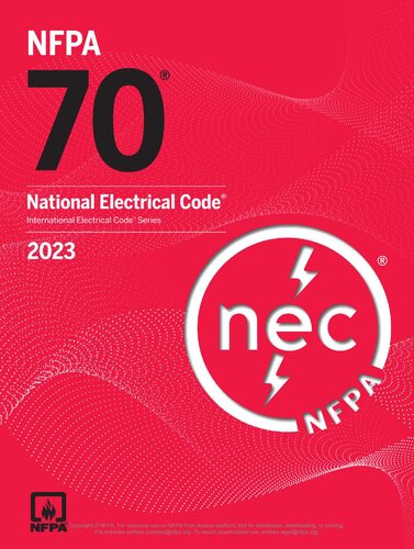 NFPA 70, National Electrical Code (NEC) (2023)  PDF Searchable
