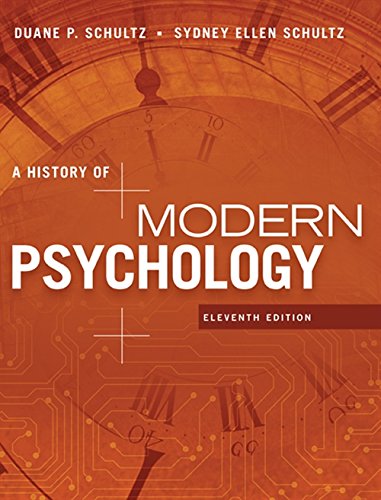 A History of Modern Psychology 11th Edition