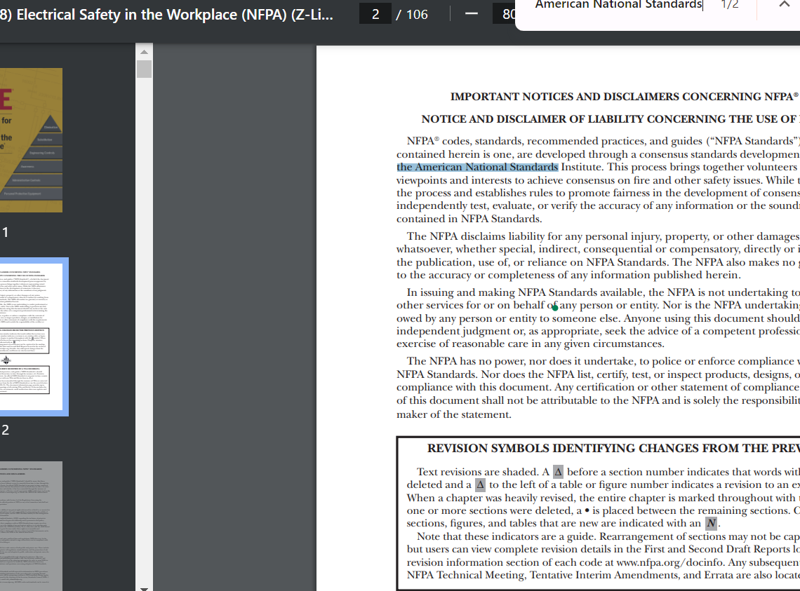 NFPA 70E 2018 Standard for Electrical Safety in the Workplace PDF Searchable