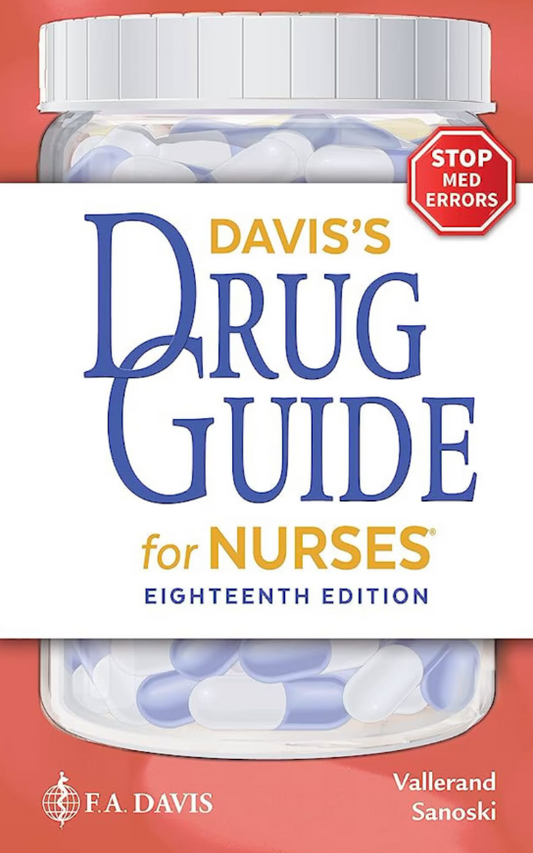 Davis's Drug Guide for Nurses, 18th Edition PDF searchable