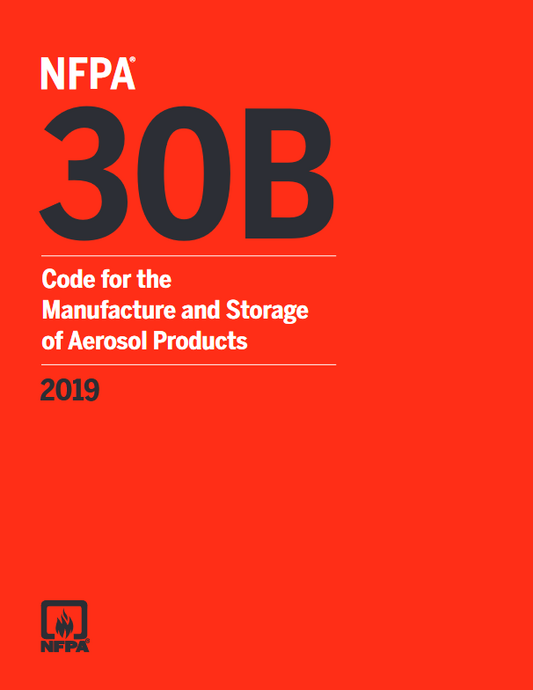 NFPA standards 30B 2019 Code for the Manufacture and Storage of Aerosol Products PDF searchable