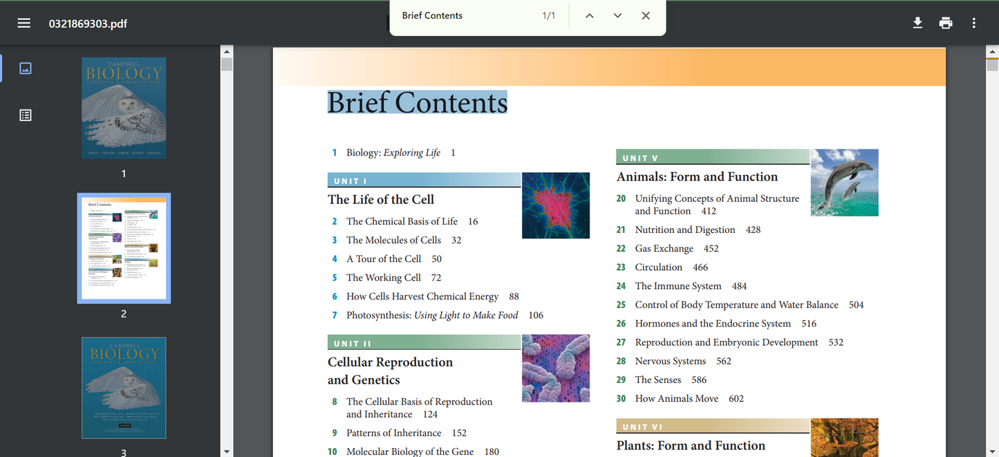 Campbell Biology: Concepts & Connections (8th Edition) PDF Searchable