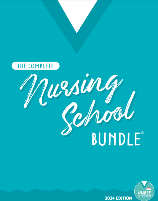 The Complete Nursing School Bundle, 2024 Edition PDF searchable