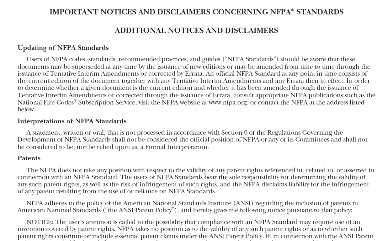 NFPA 1971 : Standard on Protective Ensembles for Structural Fire Fighting and Proximity Fire Fighting 2018 Searchable PDF