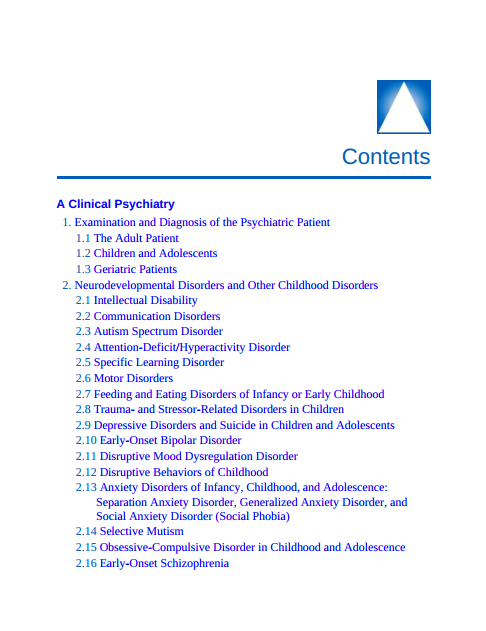 Kaplan and Sadock’s Synopsis of Psychiatry 12th edition pdf