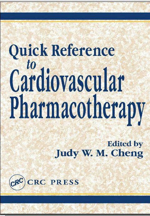 Quick Reference to Cardiovascular Pharmacotherapy PDF